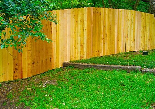 Austin wooden fence installation