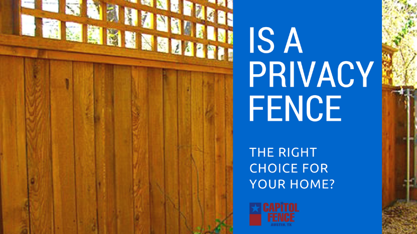 Privacy Fence Installation in Austin Texas