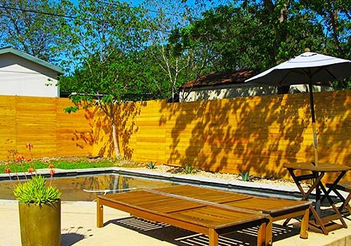 Privacy Fencing at Residence in Austin Texas