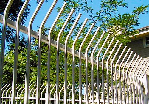 3)	Commercial Ornamental Iron Fencing Austin Texas