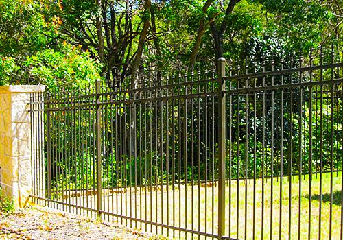 Austin Commercial Ornamental Wrought Iron Fencing