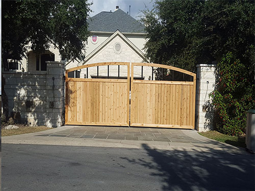 Austin Residential Driveway Automatic Gate Installation