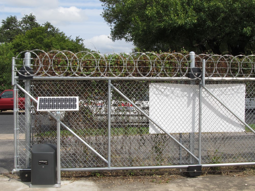 Austin Commercial Business Entry Gates Automated