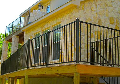 Austin Commercial Residential Ornamental Iron Handrails