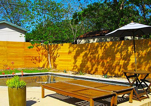 Austin Horizontal Plank Wood Fence Installation Company