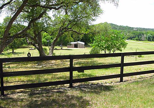 Austin Ranch Fencing Installation