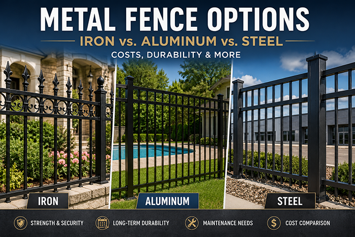 Metal Fencing Options